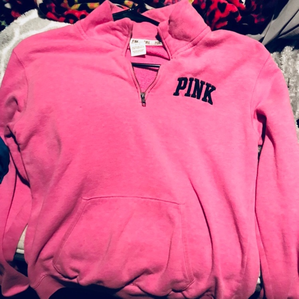 PINK half zip